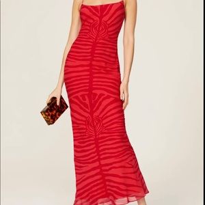 Scarlette Zebra Dress by Ronny Kobo